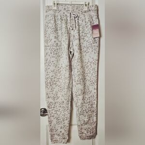 Hippie Rose Cream Leopard Print Pants
